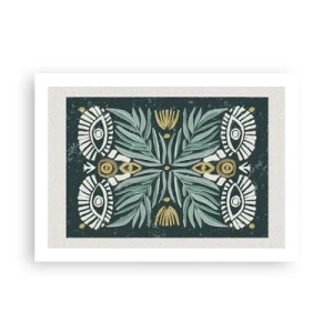 Poster - Ca un decupaj folcloric - 70x50 cm