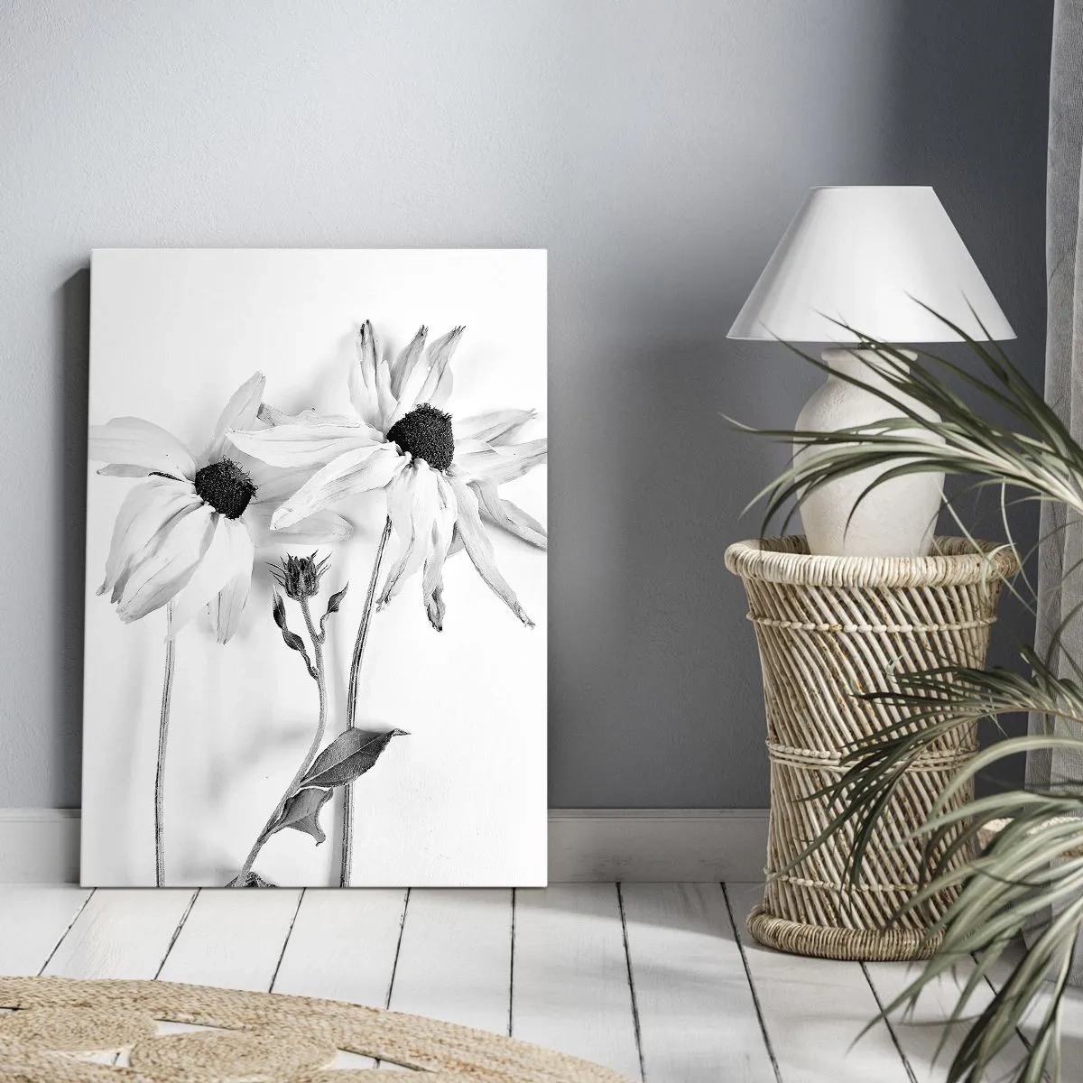 Tablou pe pânză - Nimeni nu vrea să fie singur - 45x80 cm