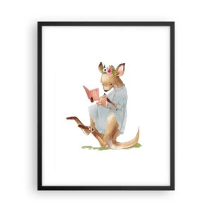 Poster în ramă neagră - Citește-mi, mamă - 40x50 cm