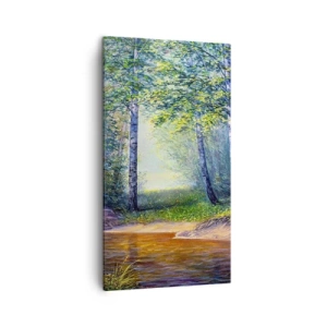 Tablou pe pânză - Cadru idilic - 45x80 cm