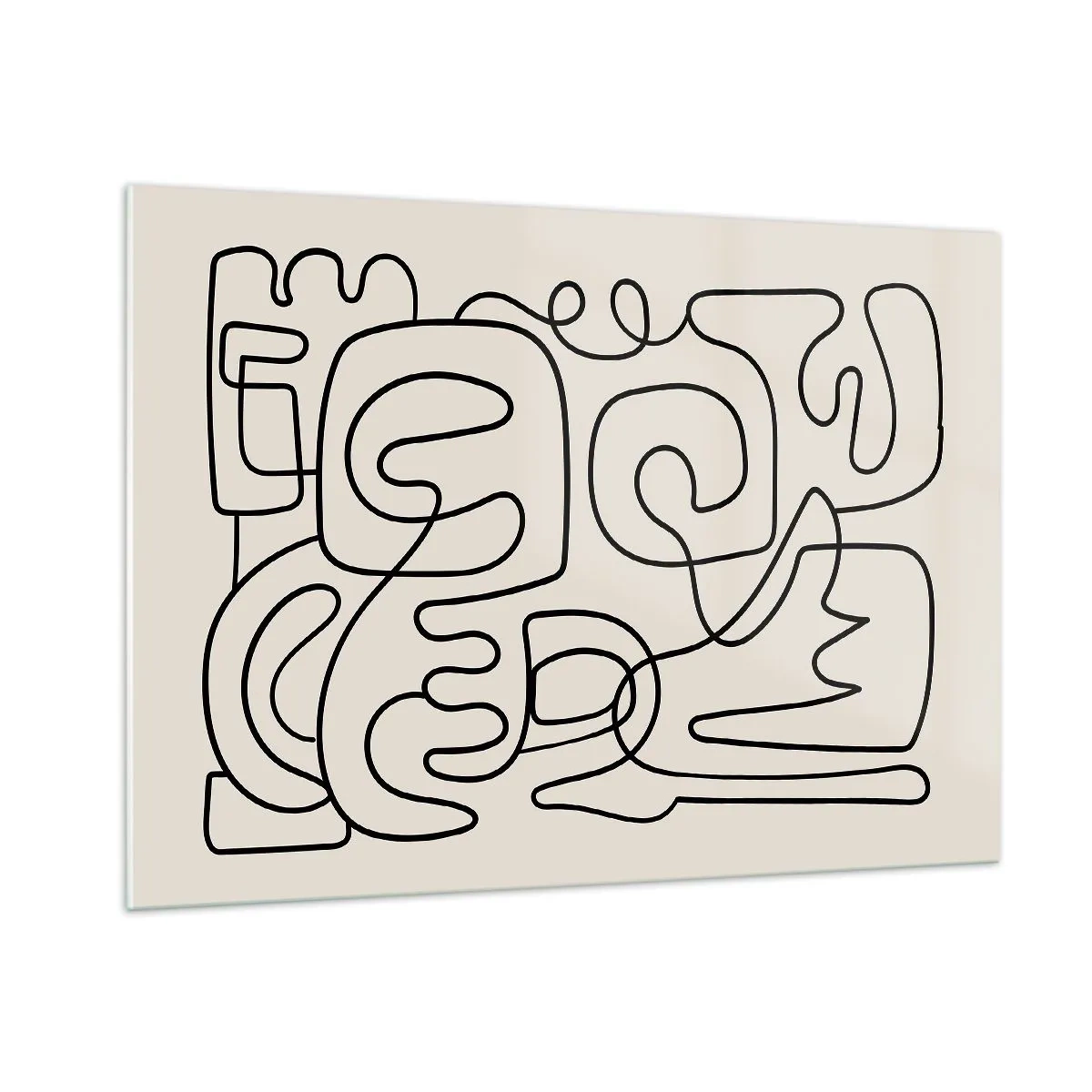 Tablou pe sticlă - Pe traseu - 100x70 cm