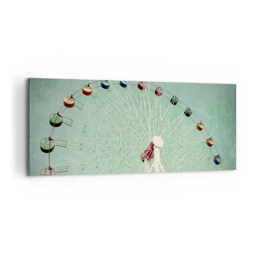 Tablou pe pânză - Poftim la joacă - 100x40 cm