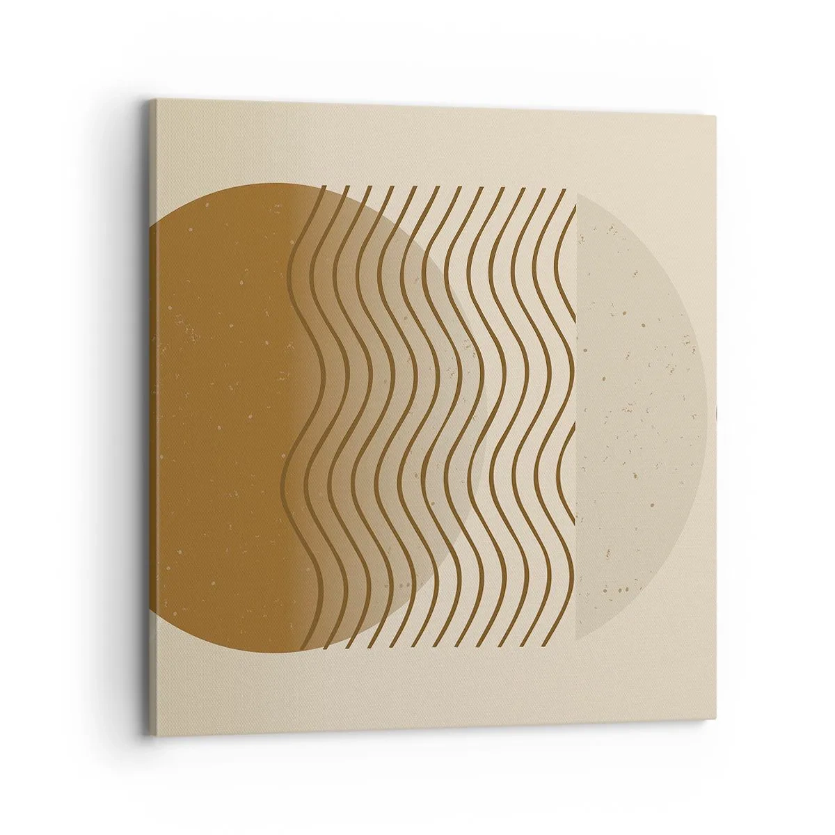 Tablou pe pânză - Despre originea figurilor geometrice - 70x70 cm