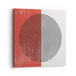 Tablou pe pânză - Direct la subiect - 40x40 cm