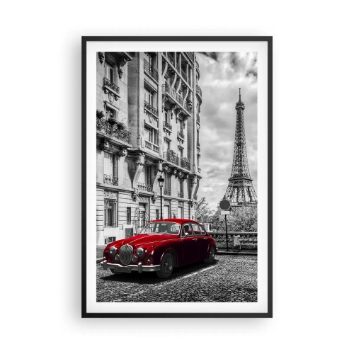 Poster în ramă neagră - Prădător în oraș - 61x91 cm