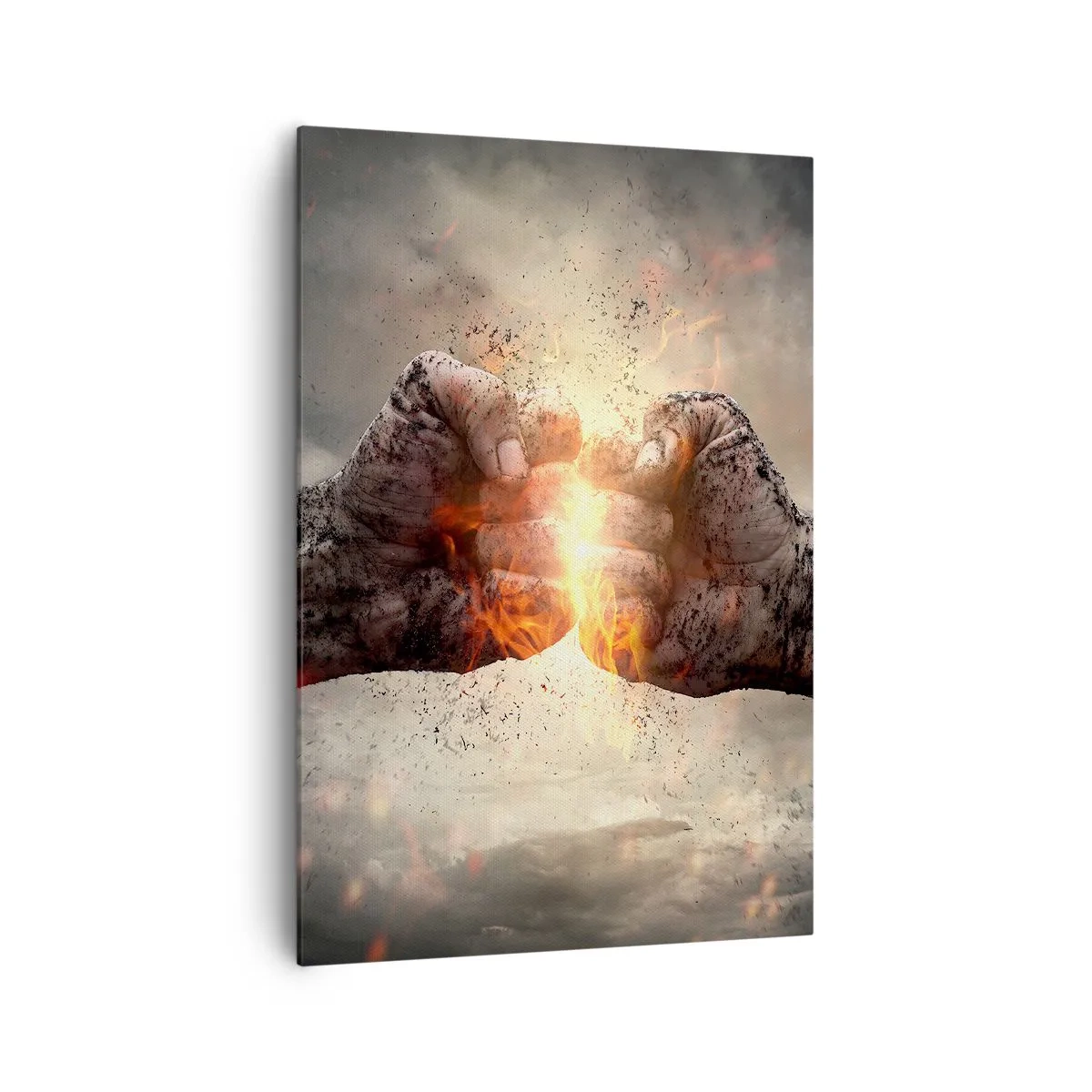 Tablou pe pânză - Ridică-te pentru a lupta - 70x100 cm