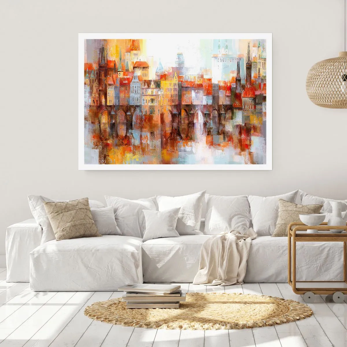 Poster - Frumos și sub pod - 40x30 cm