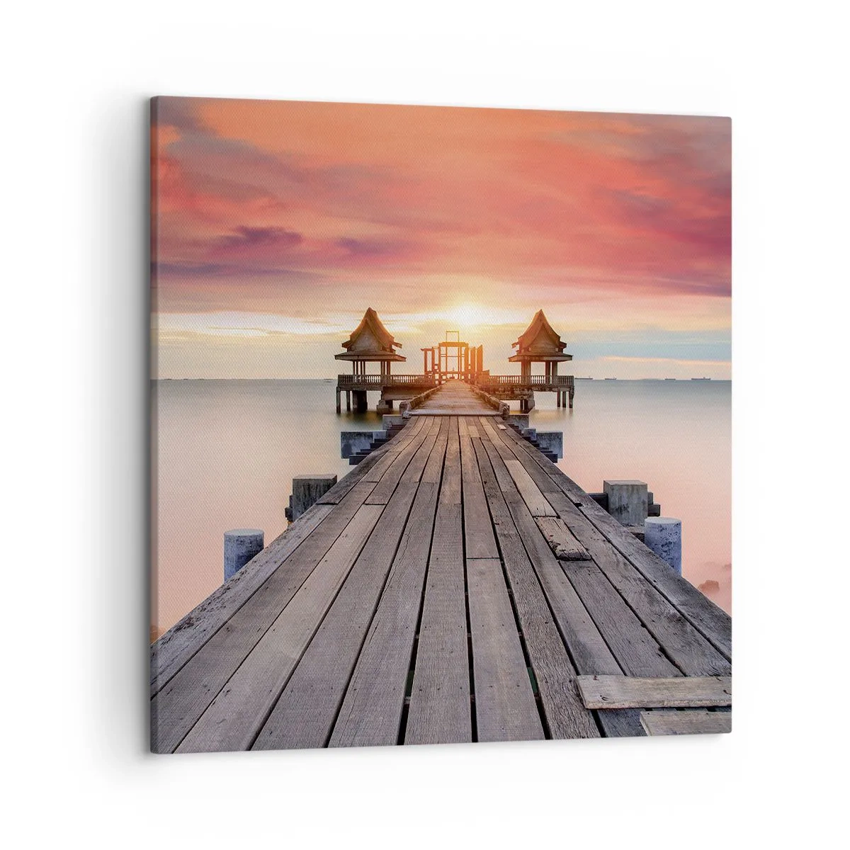 Tablou pe pânză - Vestul la est - 50x50 cm