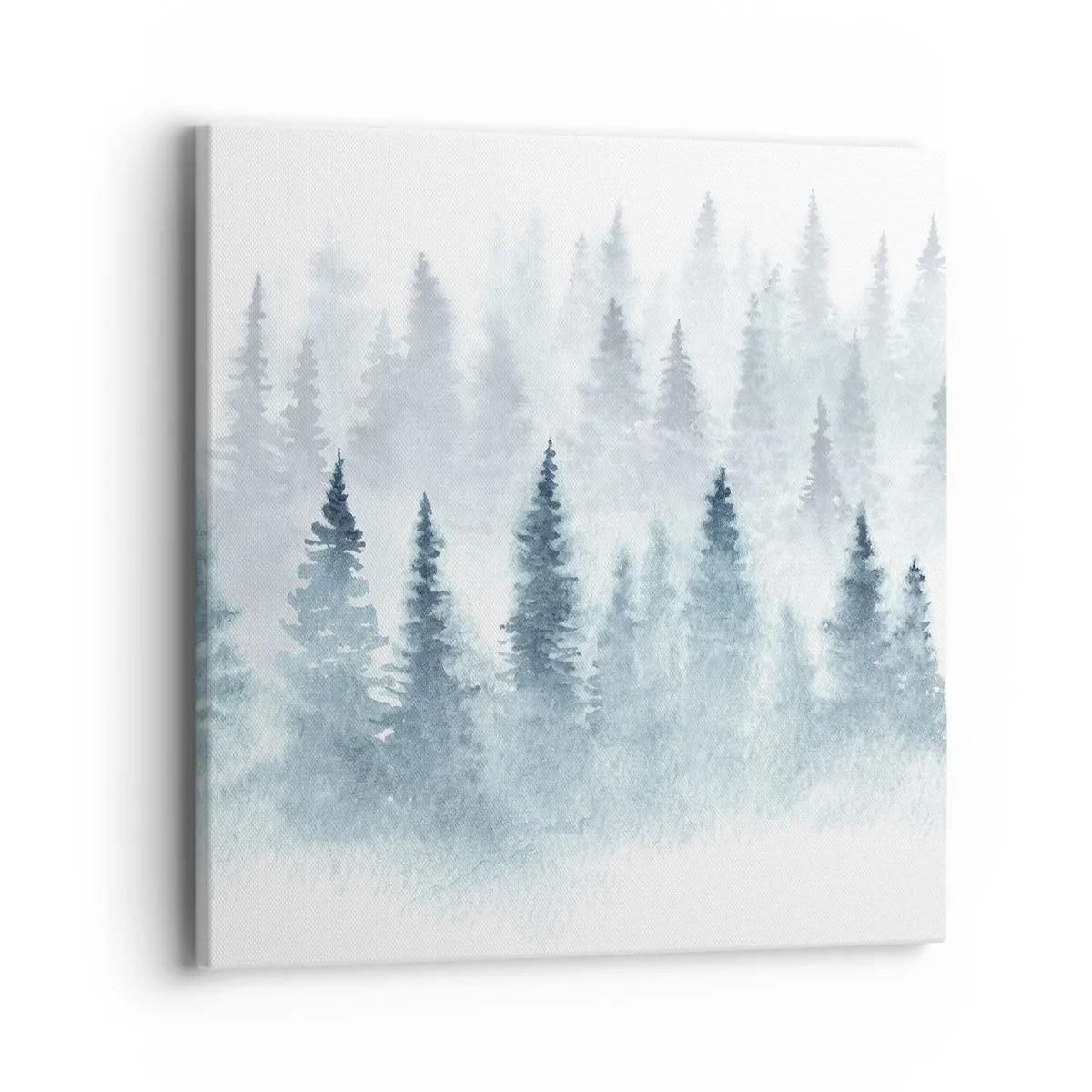 Tablou pe pânză - Înfășurate în ceață - 40x40 cm