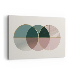 Tablou pe pânză - Roată cu roată… - 120x80 cm