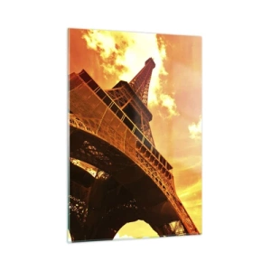 Tablou pe sticlă - Monumental, pentru că aurit de soare - 50x70 cm