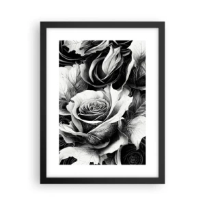 Poster în ramă neagră - Mereu regina - 30x40 cm