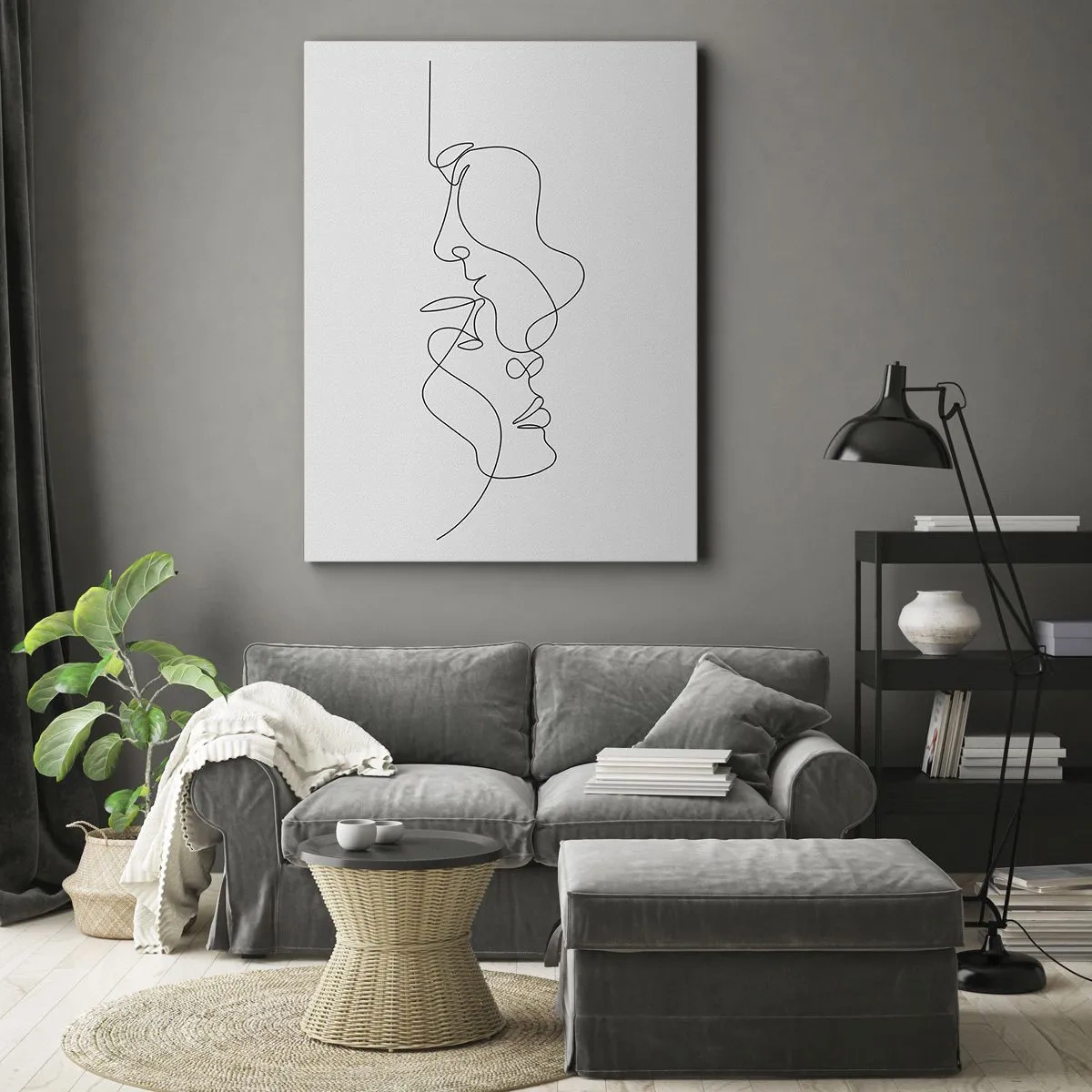 Tablou pe pânză - Dorință vorace - 50x70 cm