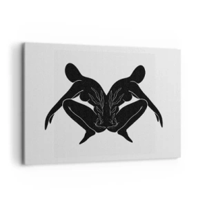 Tablou pe pânză - Suflet comun - 100x70 cm