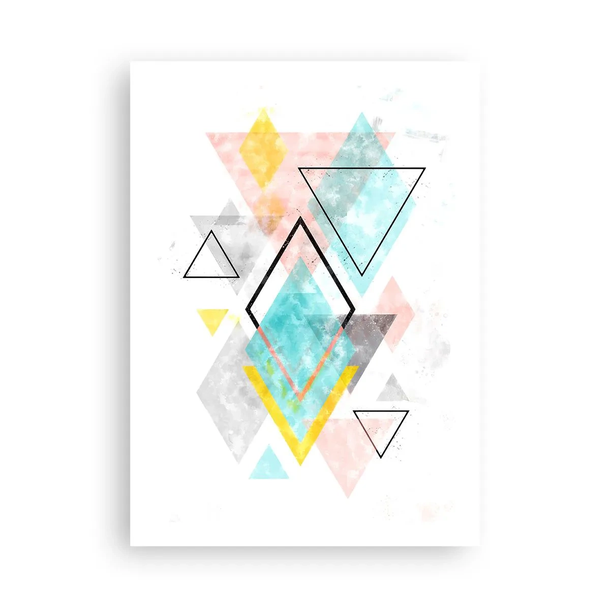 Poster - Joc geometric - 50x70 cm