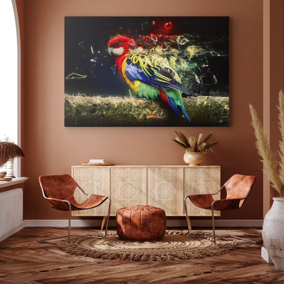 Tablou pe pânză - Mesagerul strălucirii - 100x70 cm
