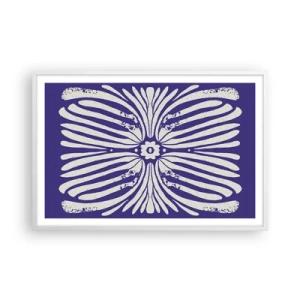 Poster în ramă albă - Inspirații etnice - 91x61 cm