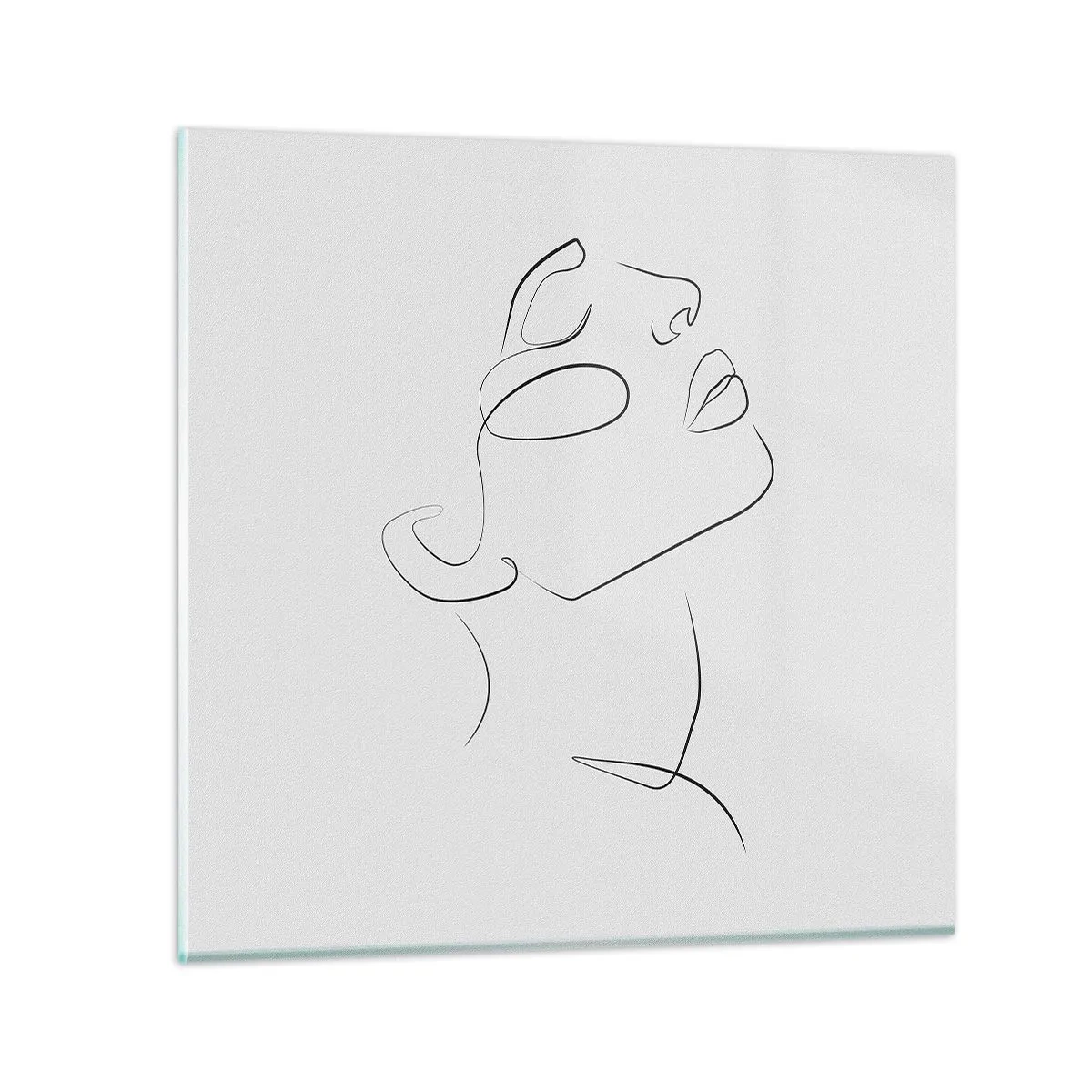 Tablou pe sticlă - Meandrele unui vis - 50x50 cm