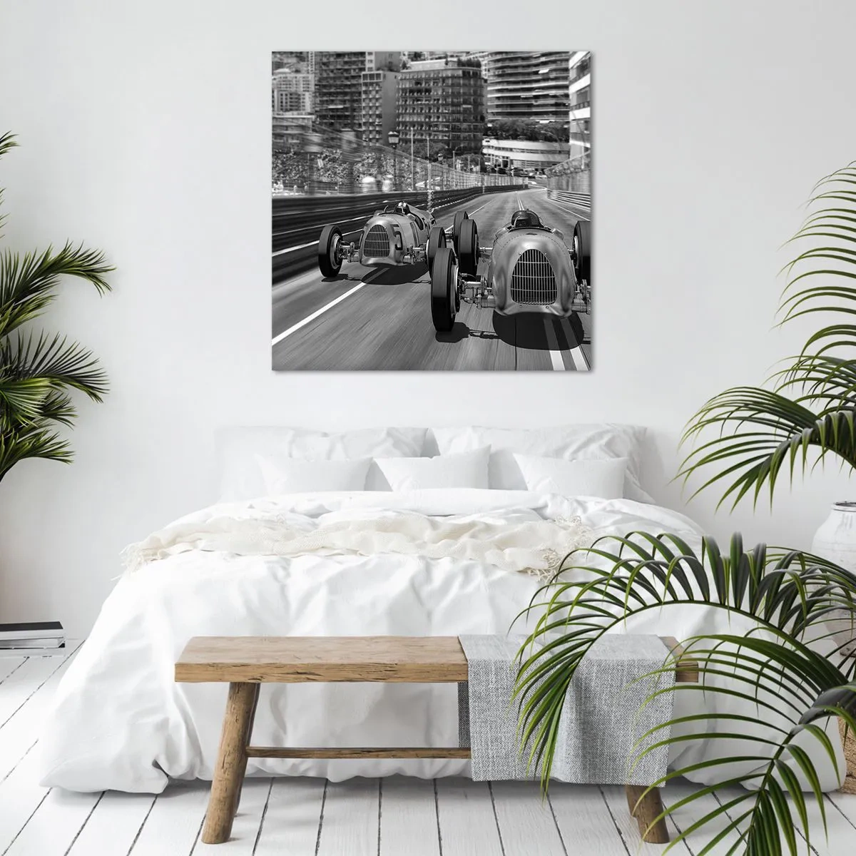 Tablou pe pânză - A fost odată ca niciodată în Monte Carlo - 60x60 cm