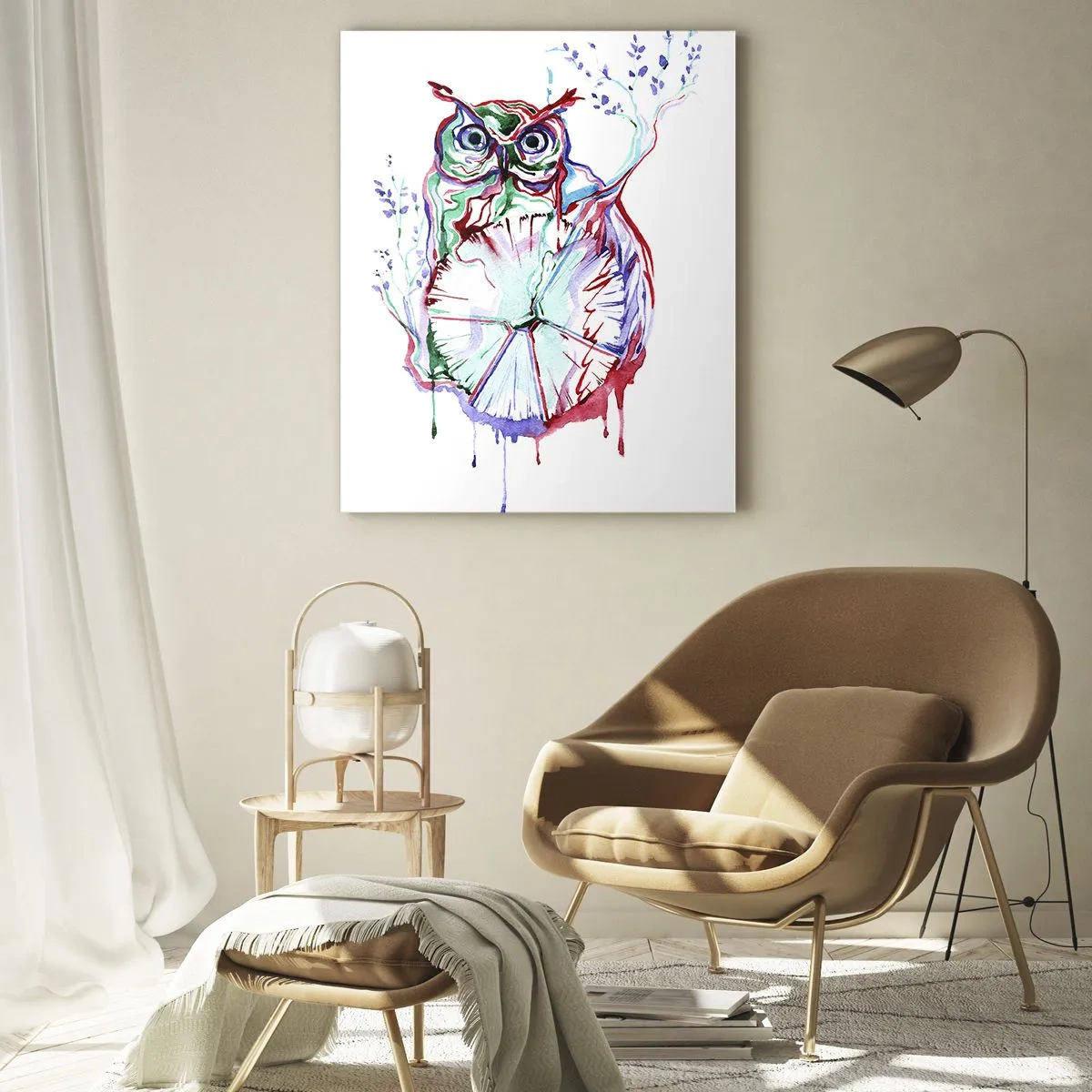 Tablou pe sticlă - Deșteaptă prin natura - 70x100 cm