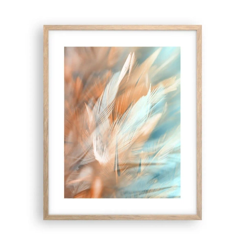 Poster în ramă de stejar deschis - În țara blândeții - 40x50 cm