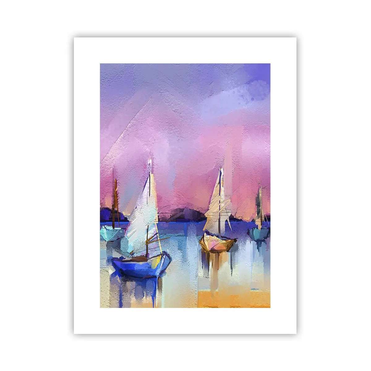 Poster - Direcția: ape largi - 30x40 cm