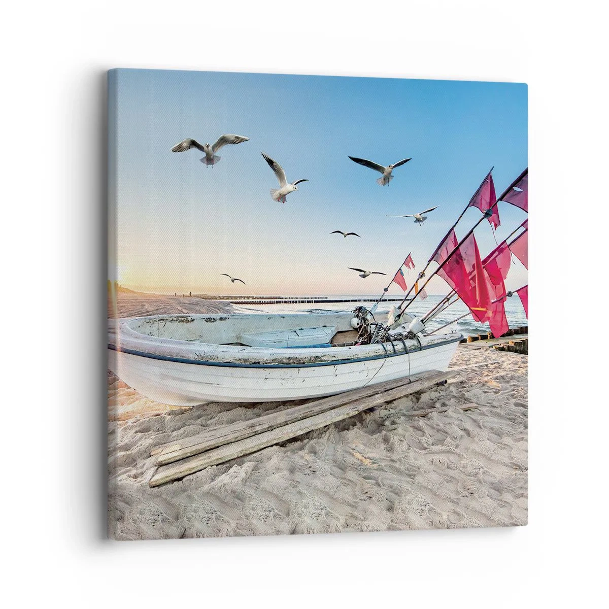 Tablou pe pânză - O odihnă binemeritată - 30x30 cm