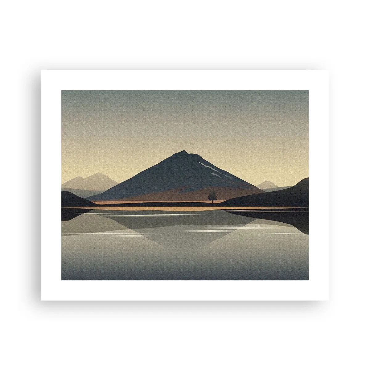 Poster - În oglindă - 50x40 cm