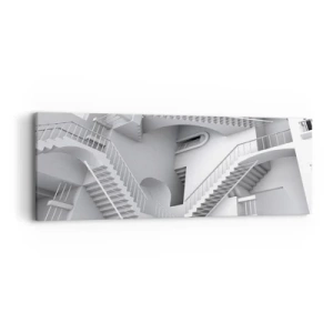 Tablou pe pânză - Paradoxurile spațiului - 90x30 cm