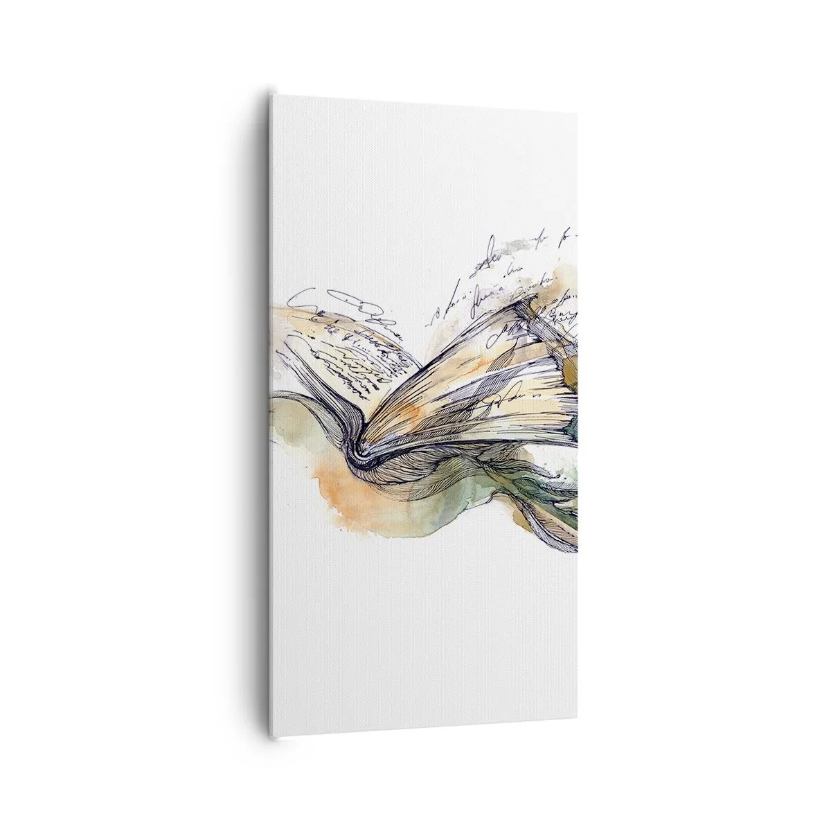 Tablou pe pânză - Pe aripile poeziei - 65x120 cm