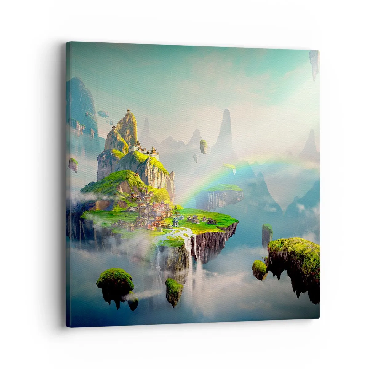 Tablou pe pânză - Insule fericite - 40x40 cm