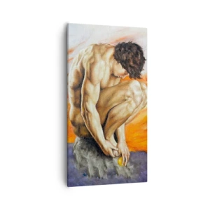 Tablou pe pânză - Ascultându-se pe sine - 55x100 cm