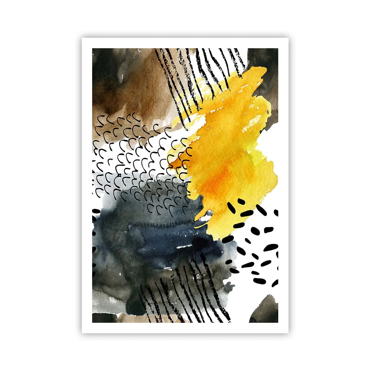 Poster - O întâlnire a elementelor - 70x100 cm