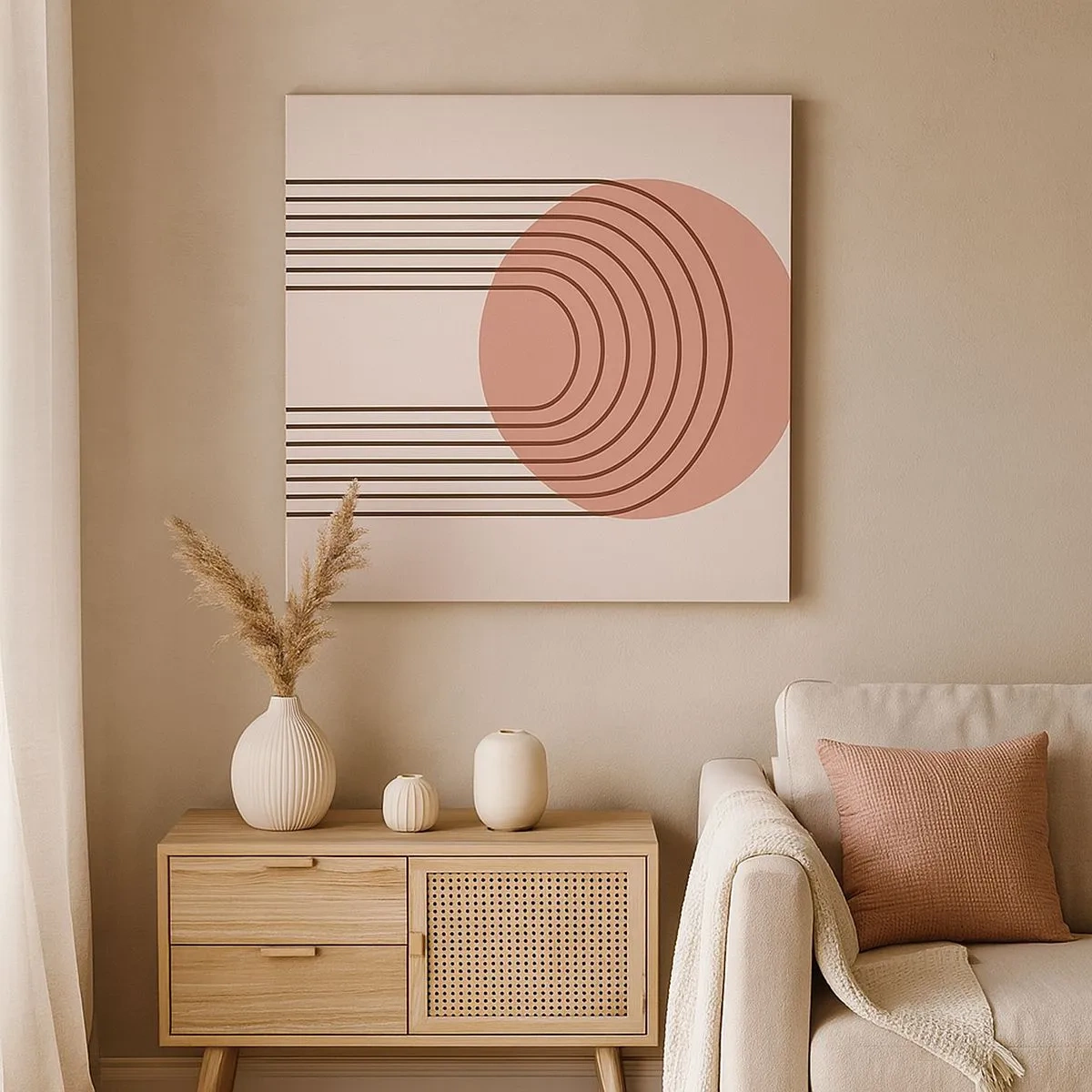 Tablou pe pânză - Atracție irezistibilă - 30x30 cm