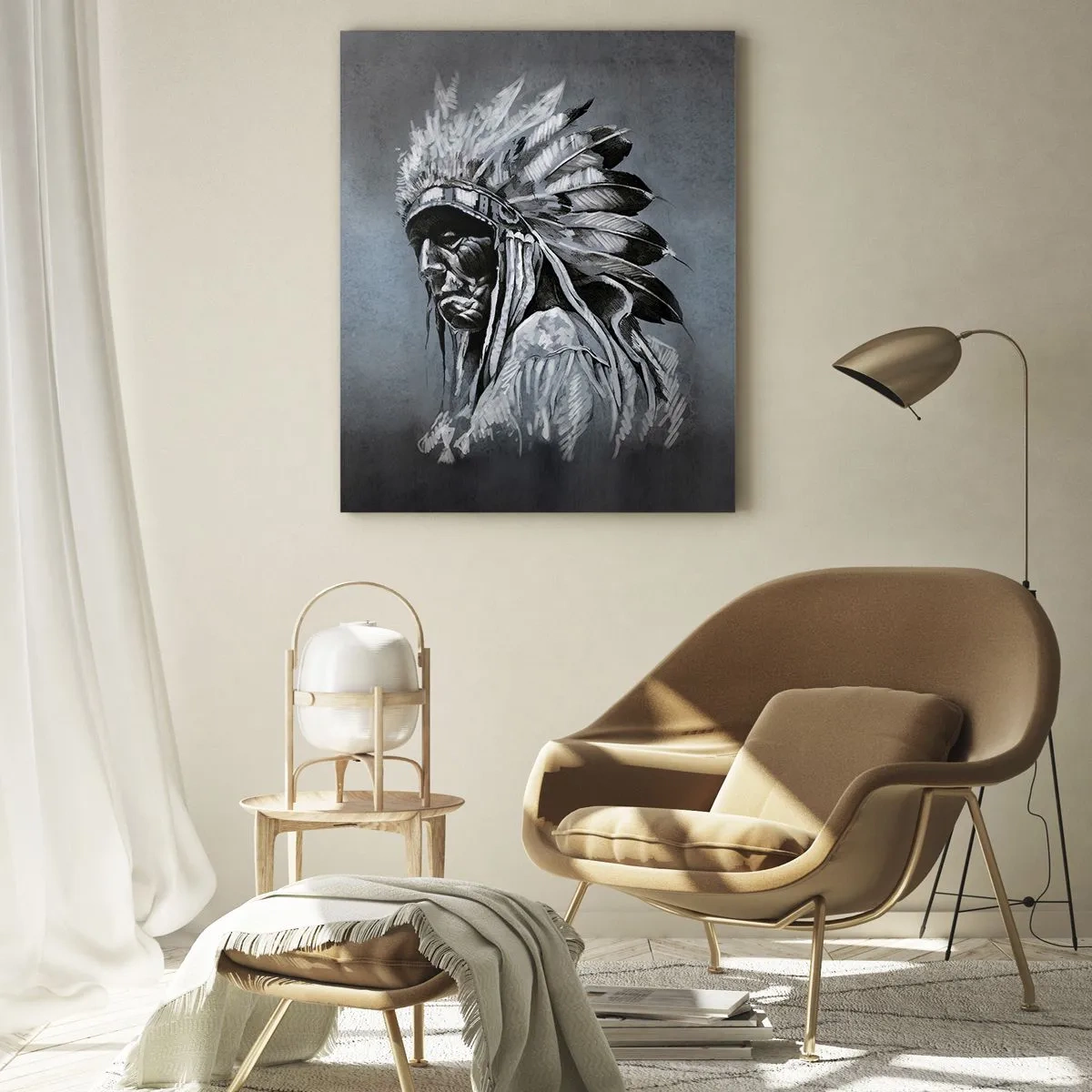 Tablou pe sticlă - Înapoi la rădăcini - 80x120 cm