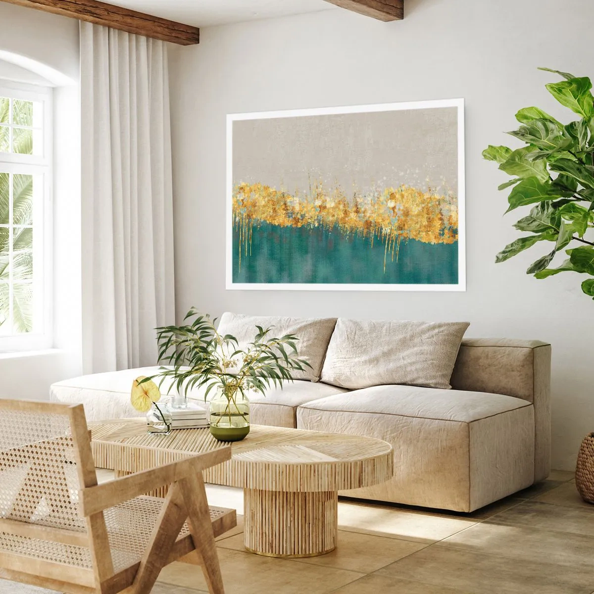 Poster - Frontiera de aur - 91x61 cm