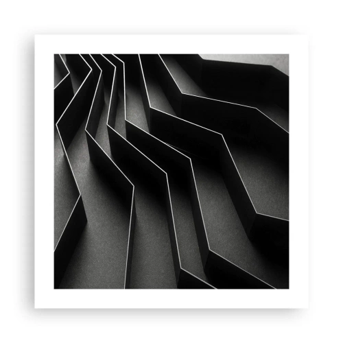 Poster - Ordinea spațială - 50x50 cm