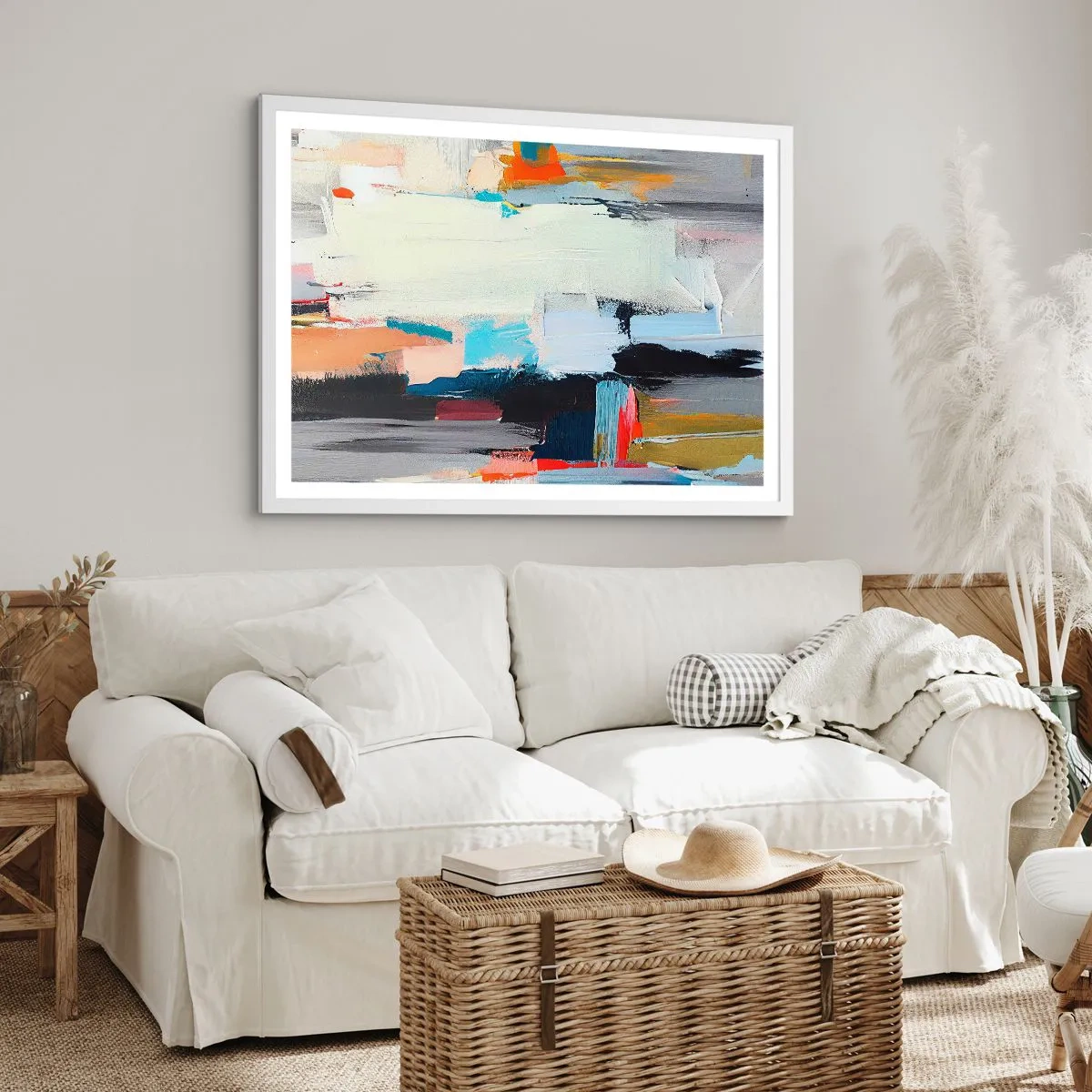 Poster în ramă albă - Există o metodă? - 91x61 cm