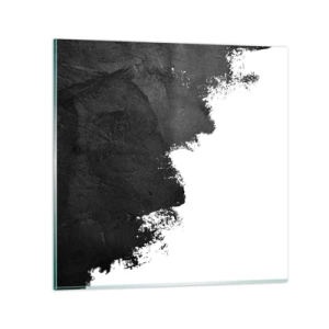 Tablou pe sticlă - Elemente: pământ - 30x30 cm