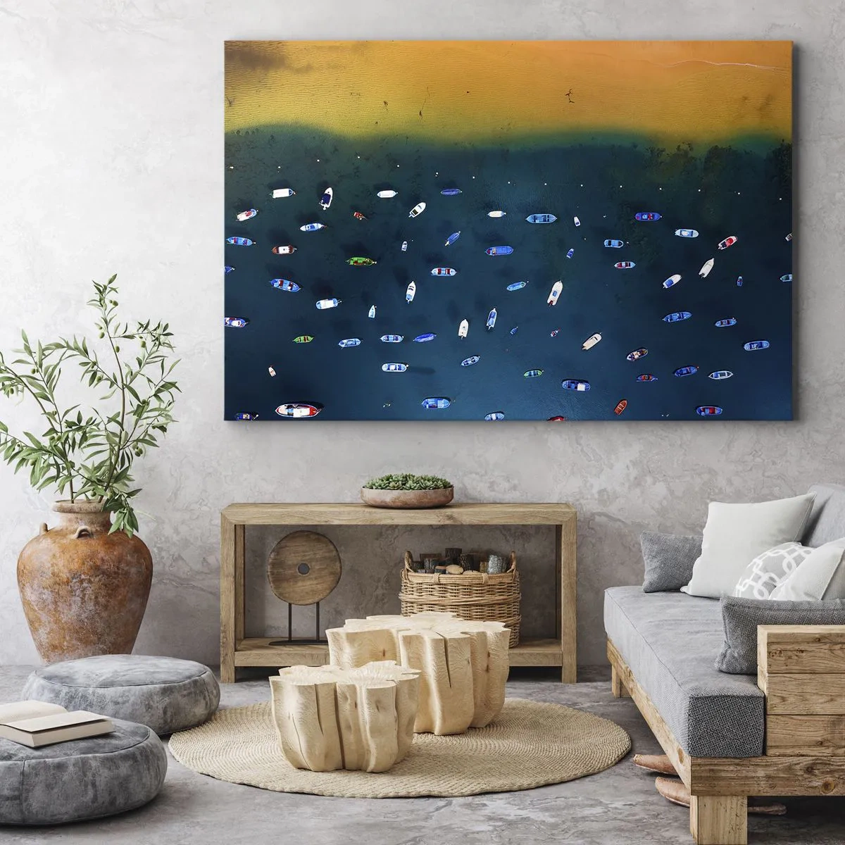 Tablou pe pânză - Joc de vacanță - 120x80 cm