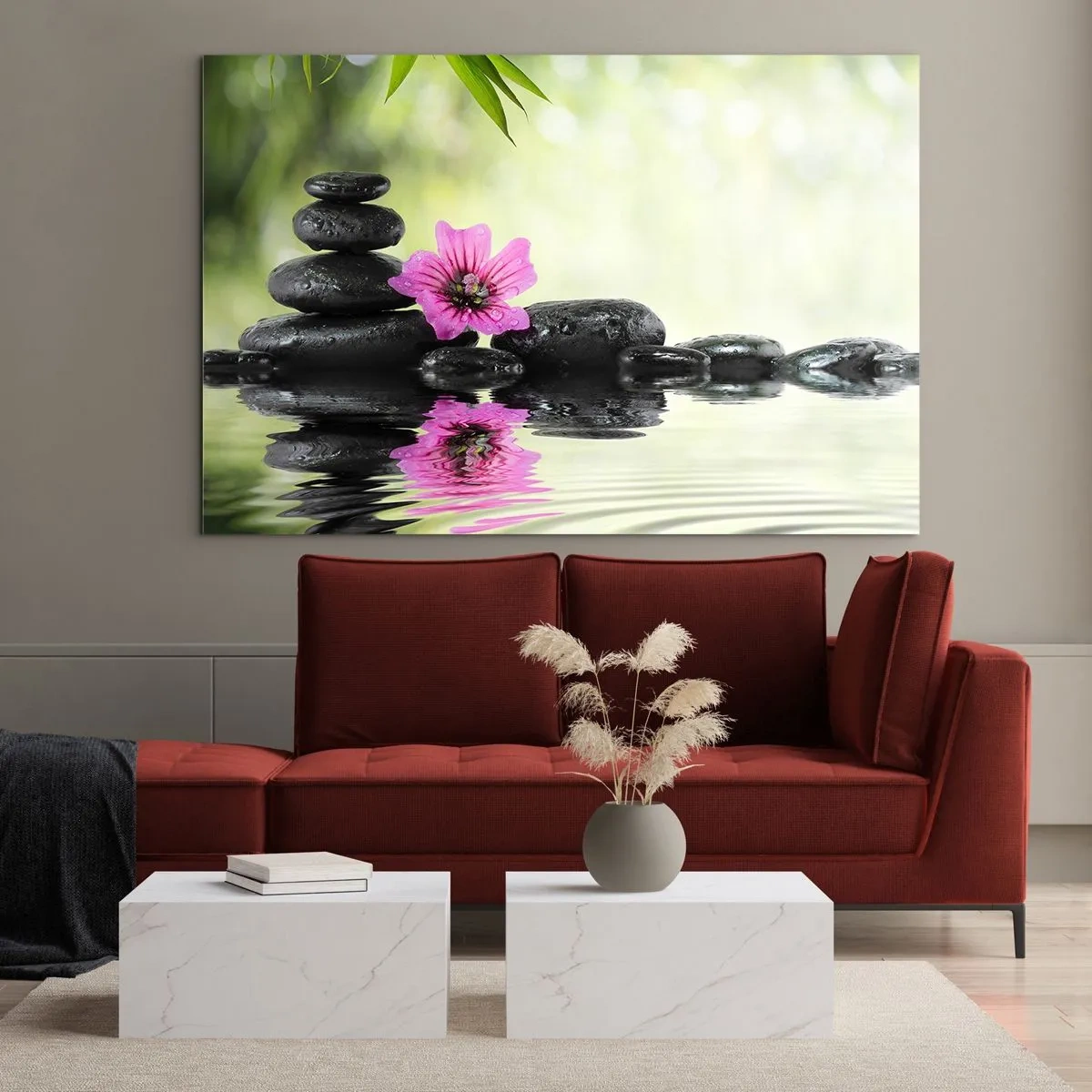 Tablou pe sticlă - Timp pentru suflet - 100x70 cm