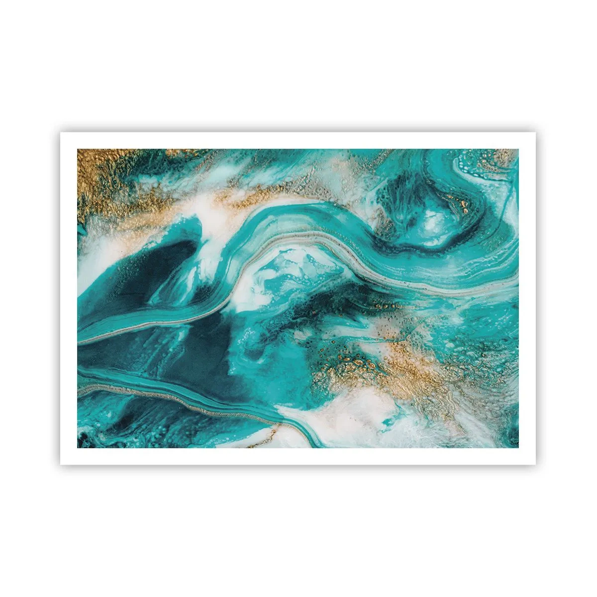 Poster - Râul de aur - 100x70 cm