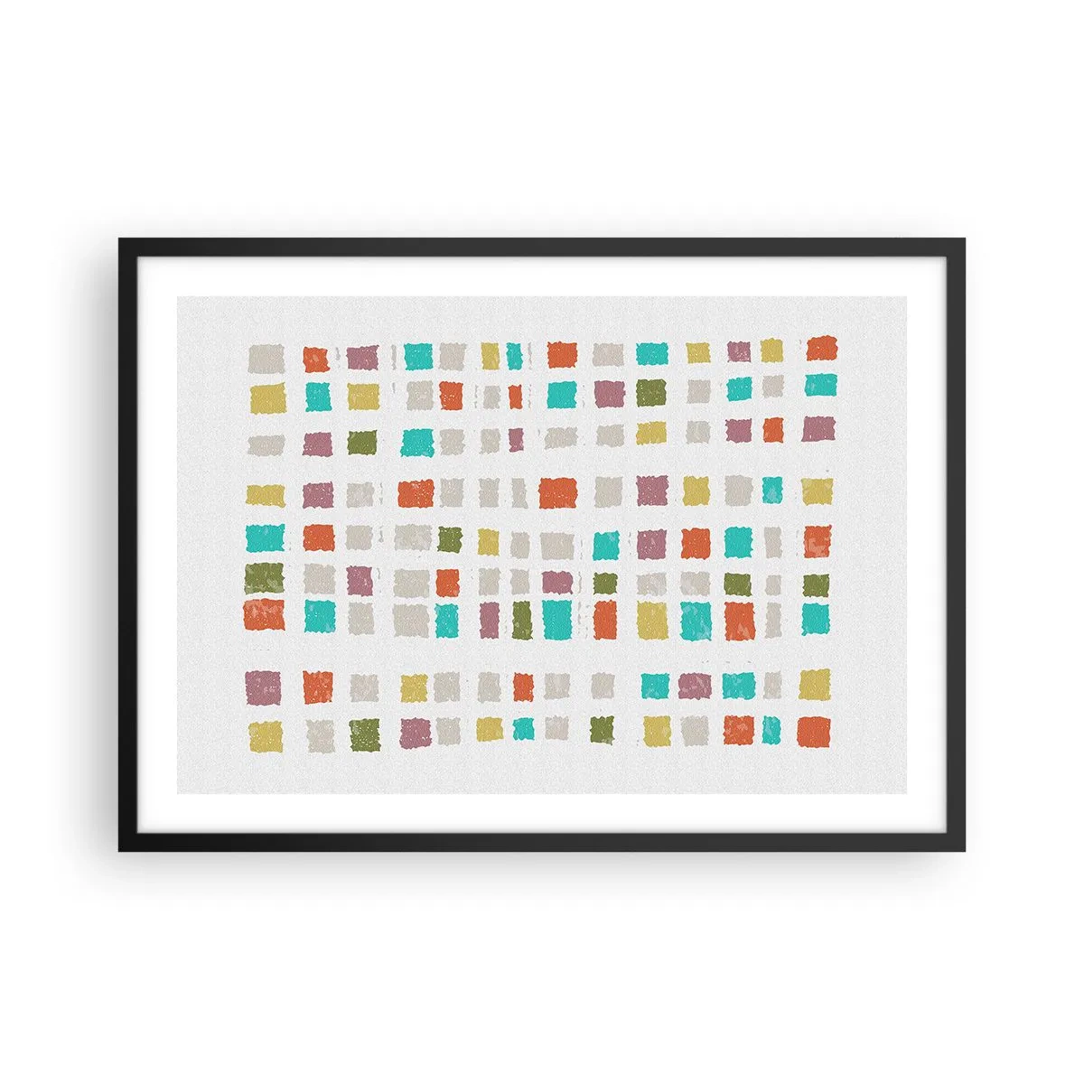 Poster în ramă neagră - Joc necunoscut - 70x50 cm