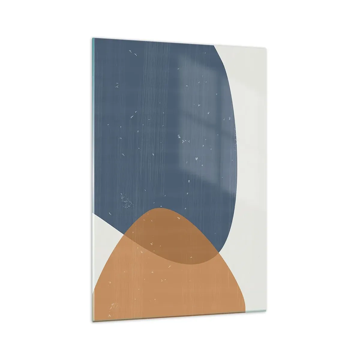 Tablou pe sticlă - Ovale și influențe - 70x100 cm