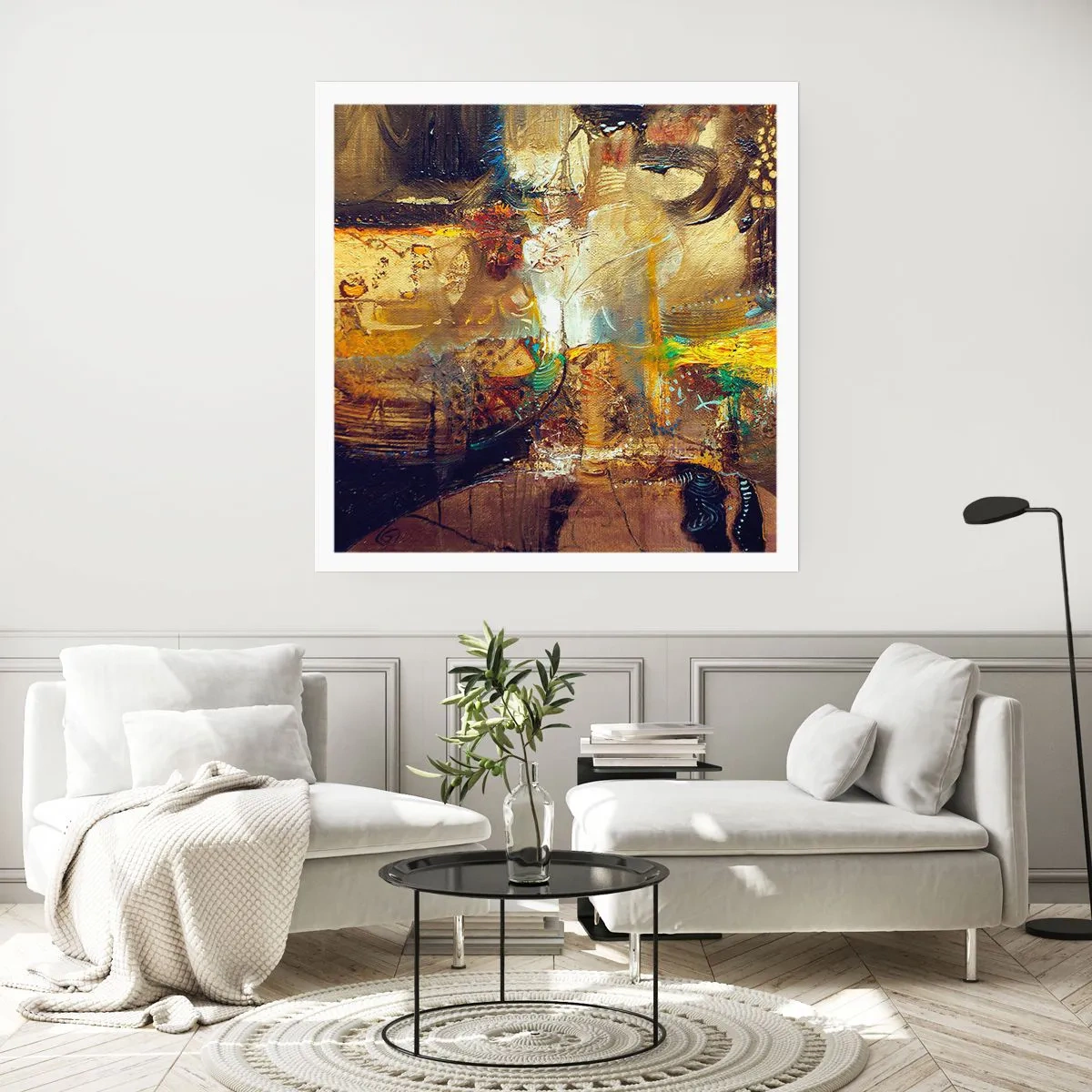 Poster - Rece, călduț, fierbinte - 50x50 cm