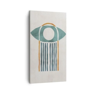 Tablou pe pânză - Semne și ritualuri - 45x80 cm