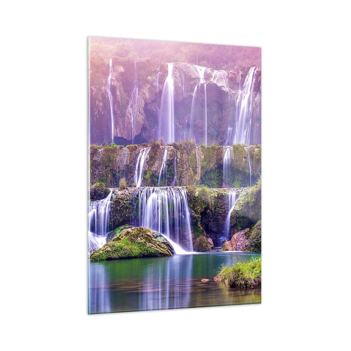 Tablou pe sticlă - Scara către cer - 50x70 cm