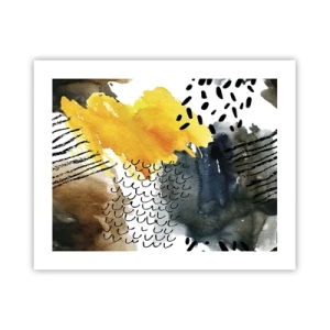 Poster - O întâlnire a elementelor - 50x40 cm