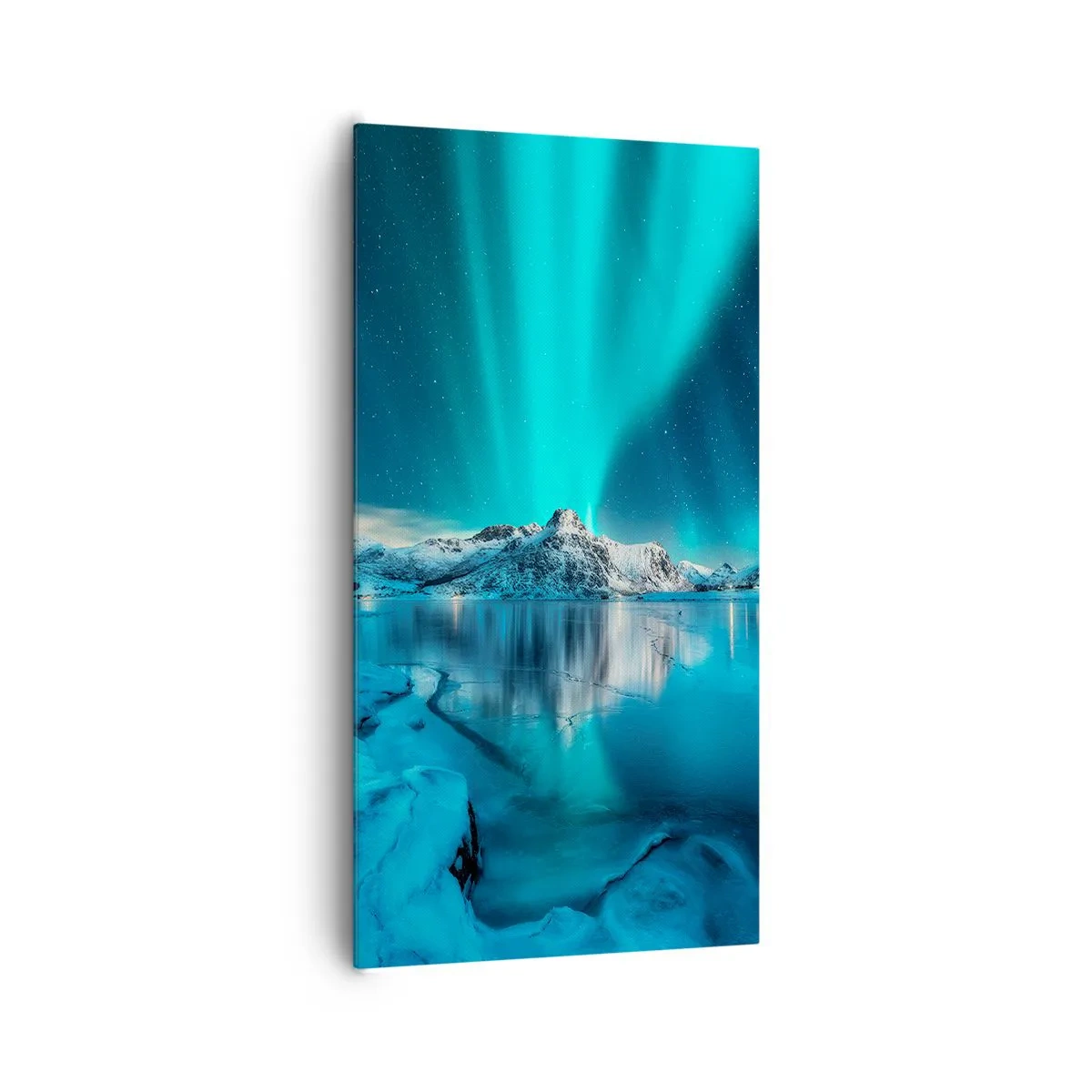 Tablou pe pânză - Noaptea de lumină - 65x120 cm