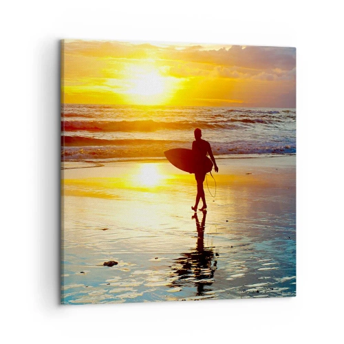 Tablou pe pânză - Întoarcerea războinicului - 50x50 cm